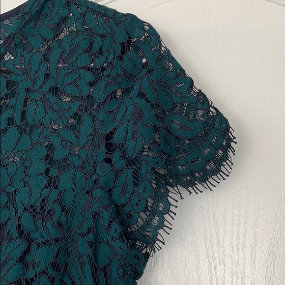 Banana Republic green lace dress - Picture 2 of 4
